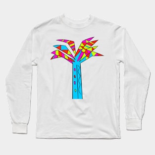 Aqua Palma Long Sleeve T-Shirt